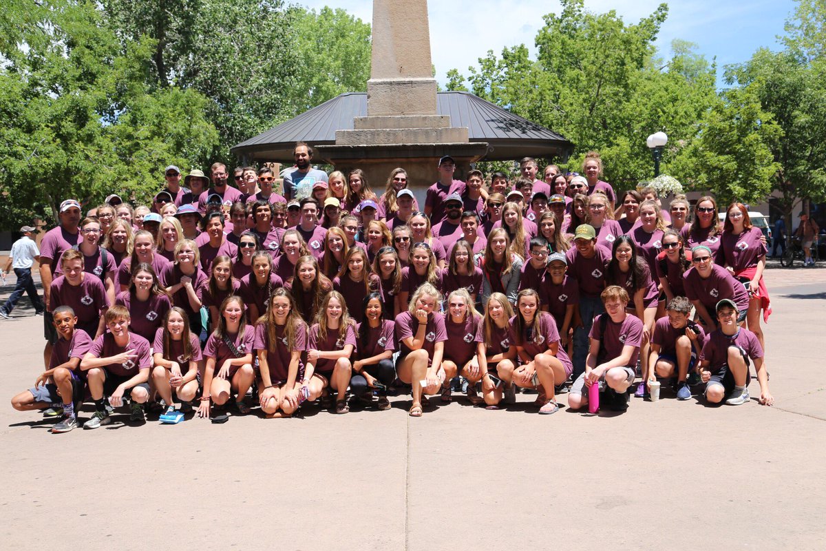 CrossHighSchool's tweet photo. On our way to Glorieta! https://t.co/TNNTCMQUDm