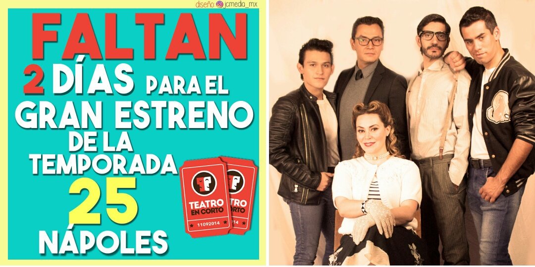 ValeriaPalmer's tweet photo. No te pierdas mi primera producción UN NOVIO PARA DOS SOLTERONES, una obra super divertida!! https://t.co/QQ9kypVn5X