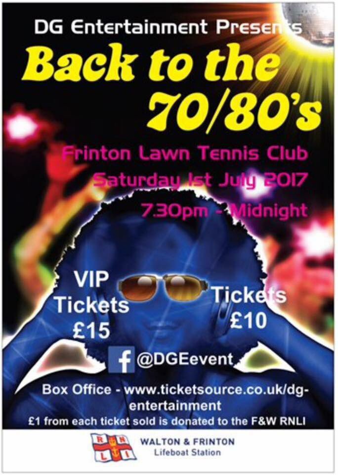 DGEevent's tweet photo. @TendringMag would be great if you could help share our event @FrintonLTC #dgeevent #dgentertainment #70s #80s #partynight thank you https://t.co/SKVNc4SjZH