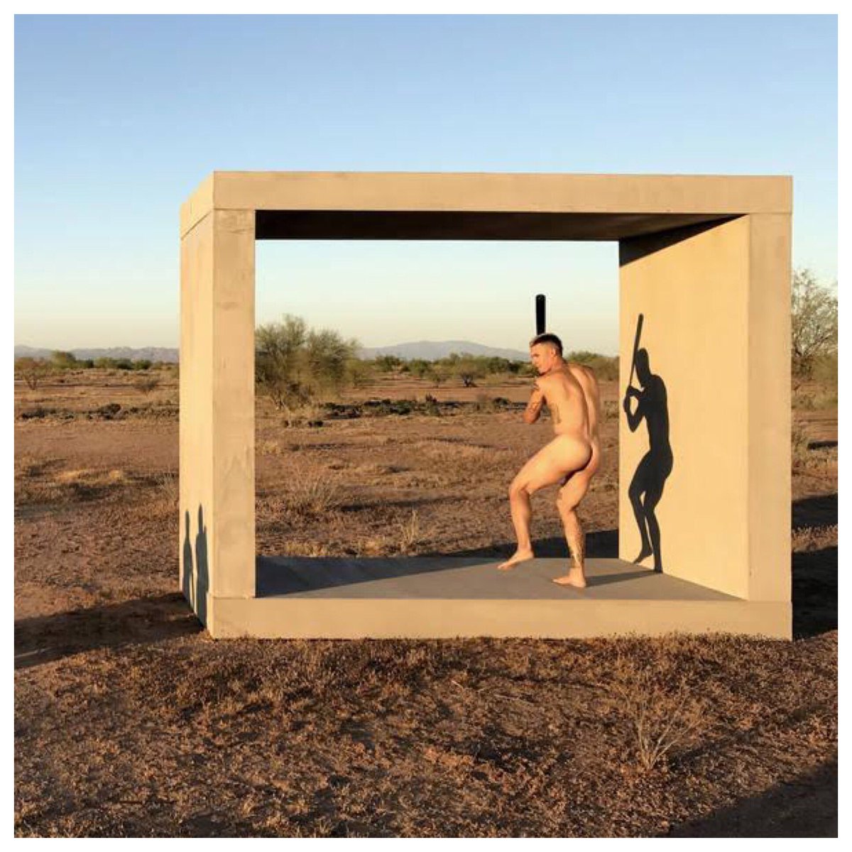 Javier Baez nude photo shoot for ESPN magazine. 