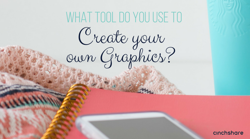 CinchShare's tweet photo. We know there's a bunch of DIY #design software out there. Which do you use the most often and why? #DIYcontent #Canva #WordSwag https://t.co/V2J0h9gtDX