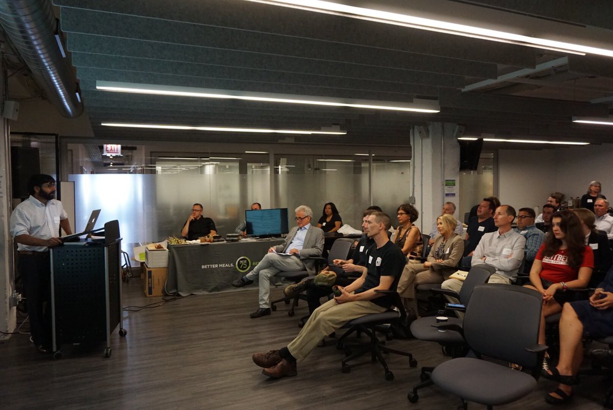 GoodFoodCatlyst's tweet photo. Sanjeev Krishnan of @seed2growth delivering keynote @FamilyFarmed Good Food Accelerator investor event. #familyfarmed #goodfoodaccelerator https://t.co/ce8Mvm93sZ
