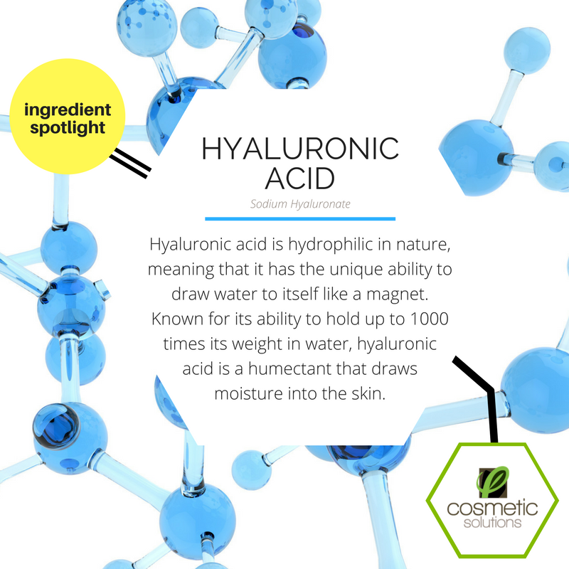 We <3 Hyaluronic! Check out our facebook for fun facts about our other favorite active ingredients! ow.ly/f4lh30bQxvZ #naturalskincare