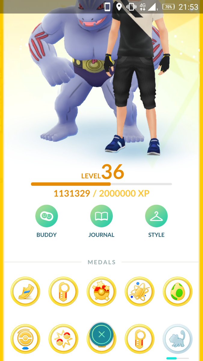 crashdnb's tweet photo. the event is about to end in few mins. enjoyed it a lot & I managed to meet all of my set goals-Halfway to 37! #PokemonGO #FireAndIceEvent https://t.co/FOvYuCWXov