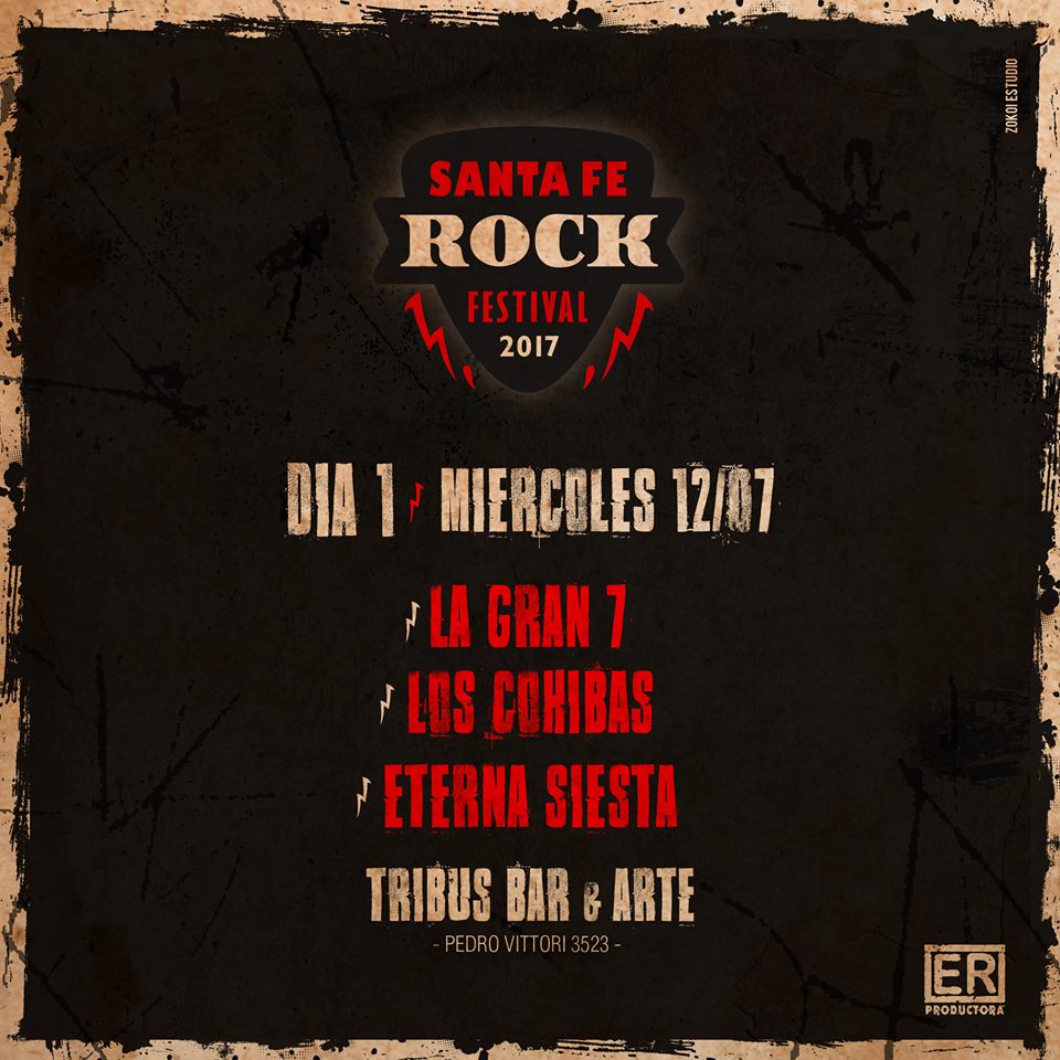 Día 1 #quesearock con <a href="/lagran7OK/">lagran7</a> <a href="/loscohibas/">Los Cohibas</a> #EternaSiesta