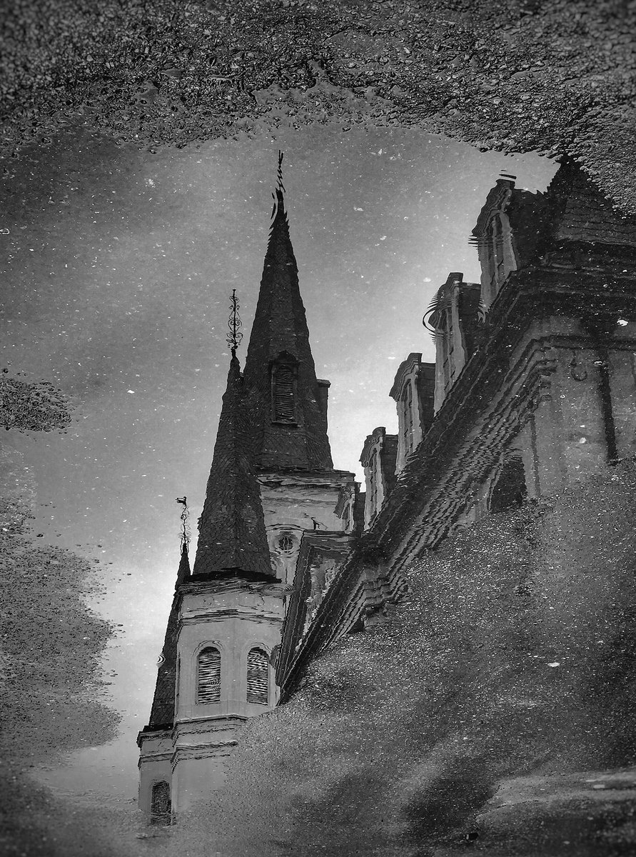 DavidMora's tweet image. Amazing what you can capture in a rain puddle in New Orleans. 🌧⚜️ #followyournola #lawx