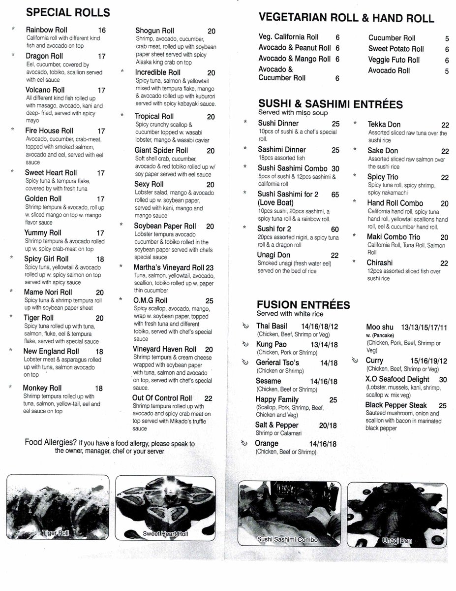 mvtweets's tweet photo. Mikado Asian Bistro is set to open on Sunday! Take a peek at their menu: #lookingforwardto #VineyardHaven #restaurant https://t.co/pPrsnFrlSA