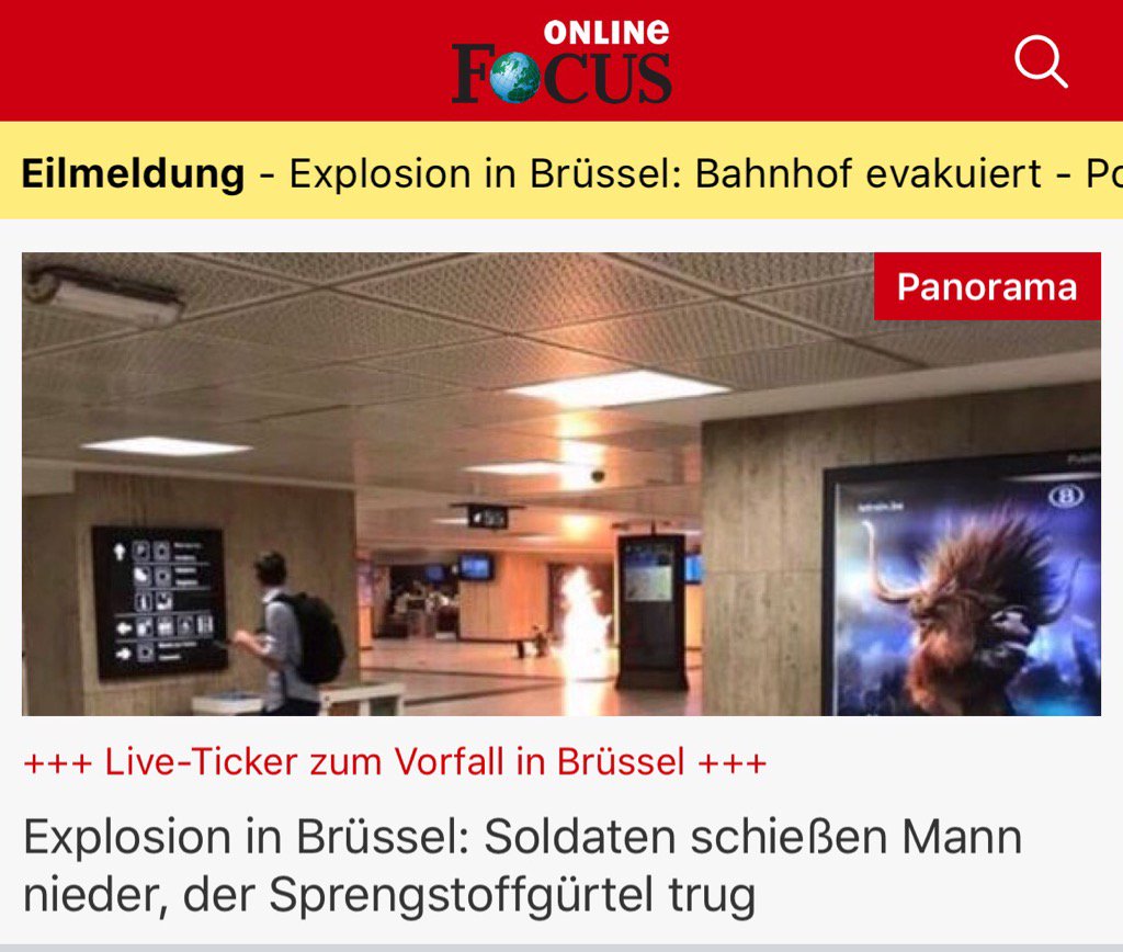 Immer wieder Brüssel.