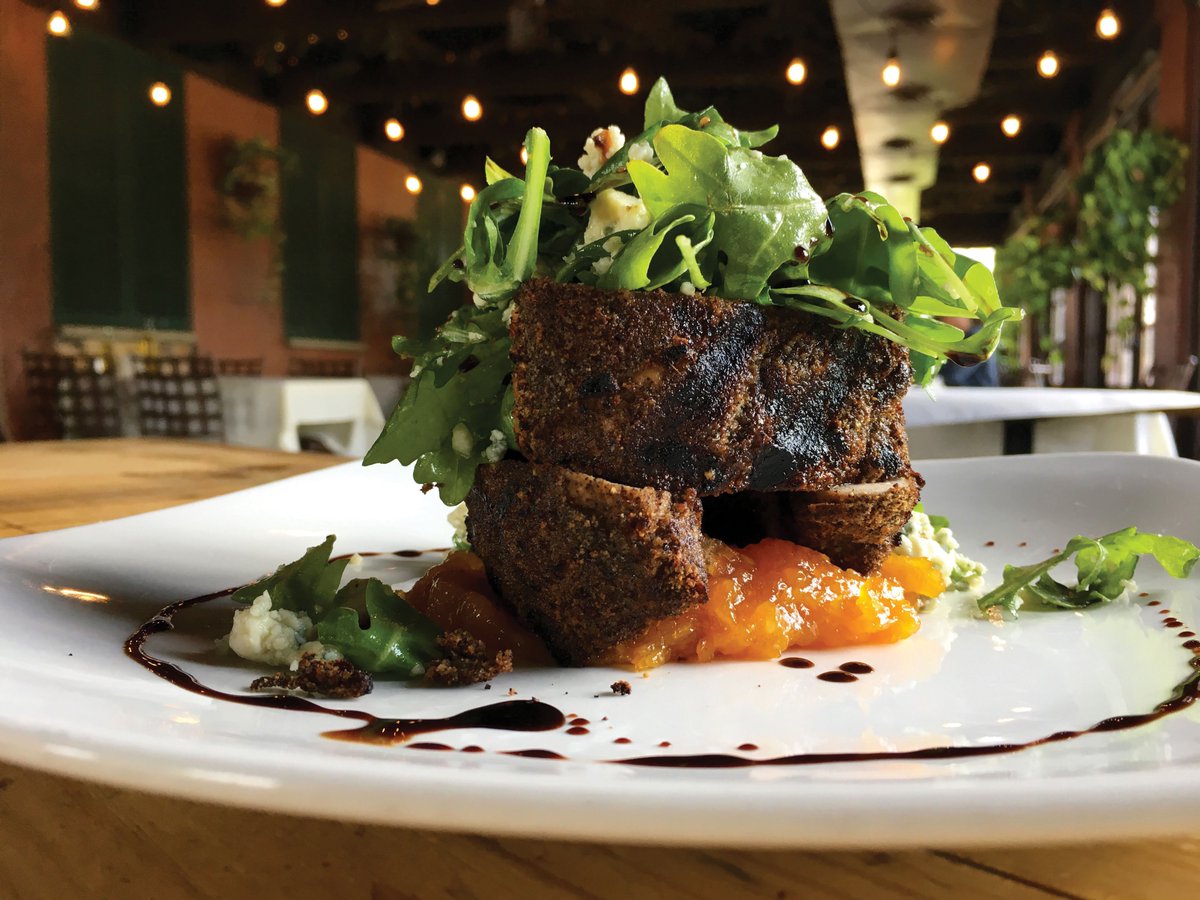 BellaNotteLexKy's tweet photo. Only at Bella Notte will you get a pork dish named after an active volcano 🌋. Try our Pork Vesuviano on our #SummerInBasilicata menu! https://t.co/QXz2LGJtV3