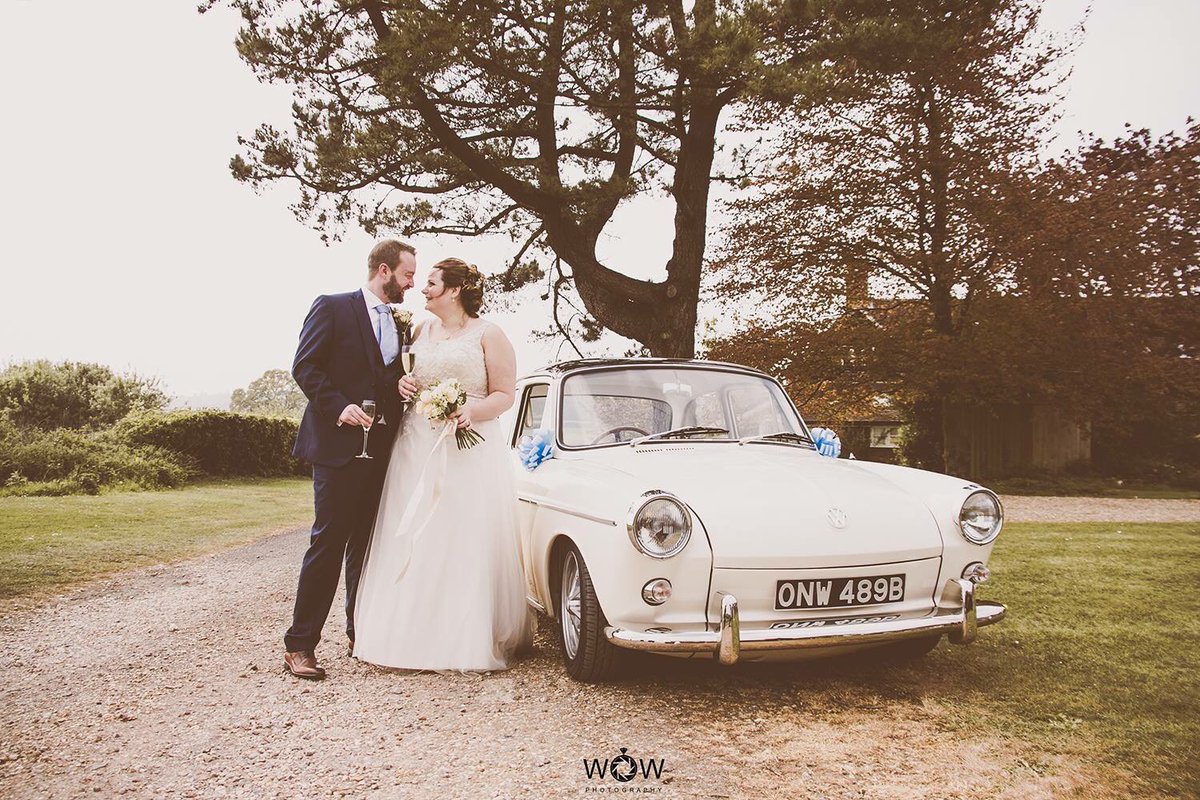 Ozzy from <a href="/splittywedding/">Splitty Wedding Hire</a> being part of the main show for Rachel &amp; Rob at <a href="/The_LongBarn/">The Long Barn</a> with <a href="/n_air_makeup/">Natalie Gosden M-Up</a> #WeddingPhotography #Hampshire