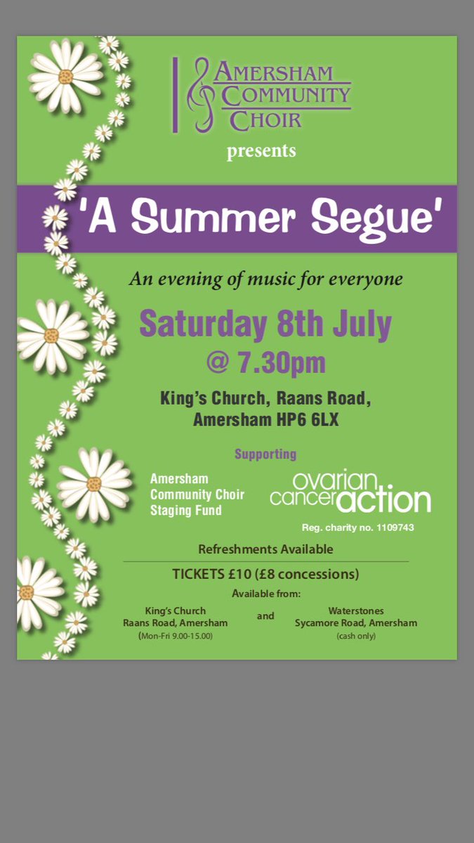 ChoirComm's tweet image. Join us for our summer concert - all welcome :-)