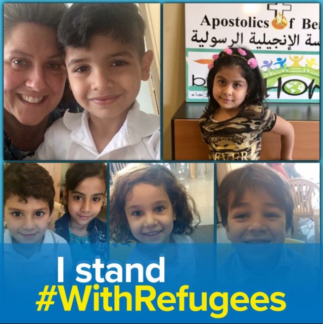 LovintheWay's tweet photo. I stand #WithRefugees today! https://t.co/H5qjS0HADj https://t.co/AhcA8CD0OO