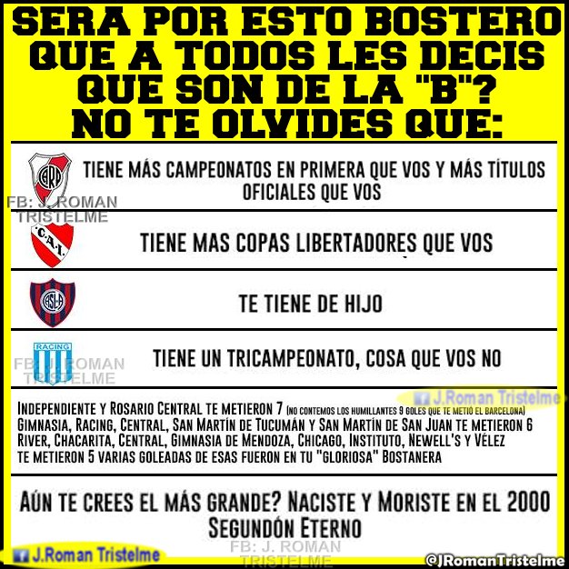 JRomanTristelme's tweet photo. "Vo' so' de la B"?
IMAGEN PARA CERRAR OCOTES. https://t.co/R3PkI0BFGX