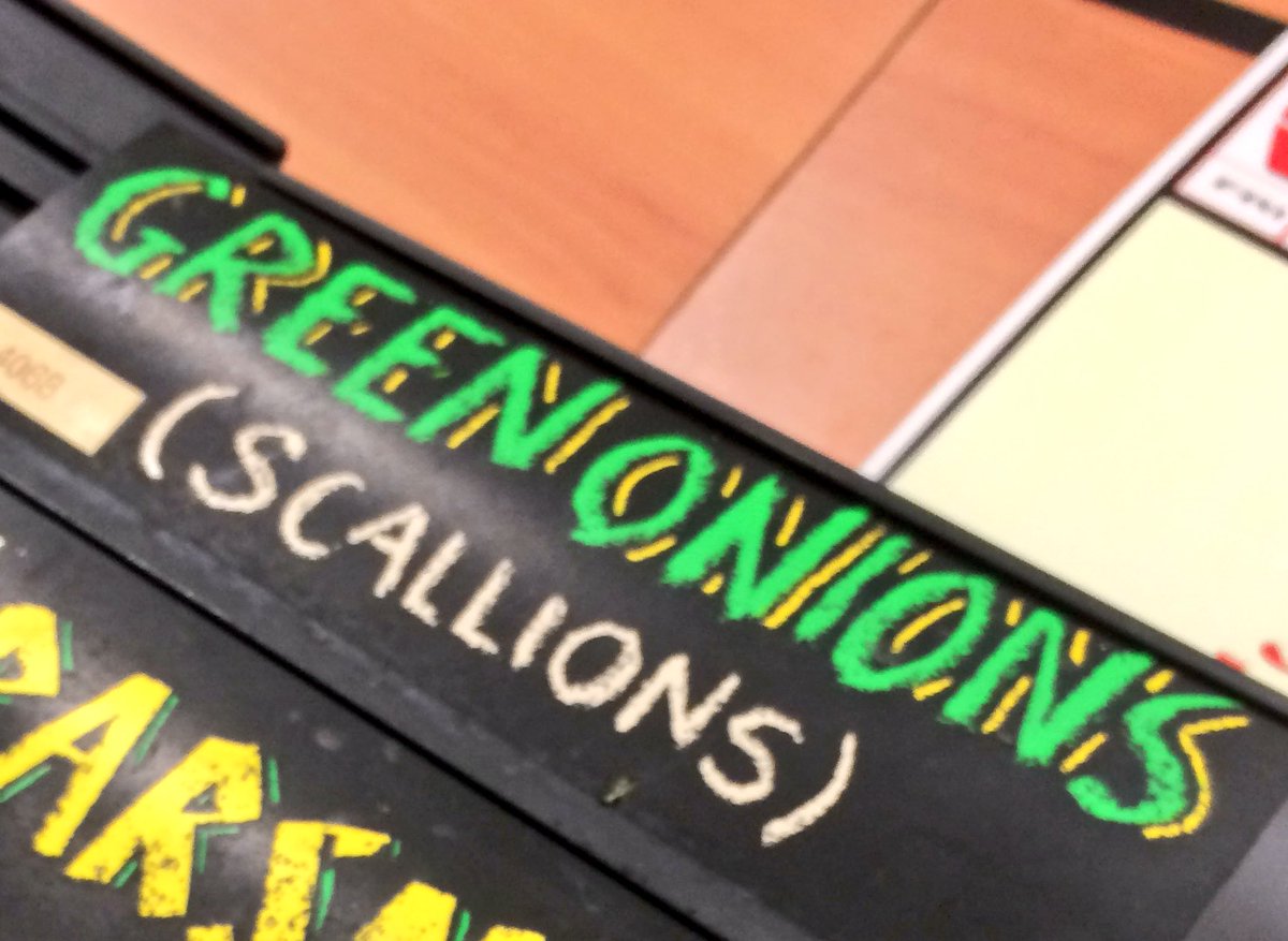 ghoulygrrrl's tweet image. Actually, you were right the first time @KingKullen produce department. #twodifferentthings