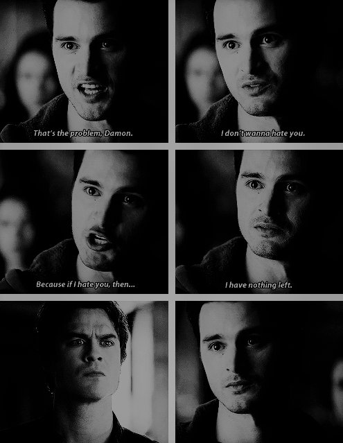 cryrwolf's tweet photo. @mkmalarkey @MalarkeyBR @malarkeycorner ↳ day 6: favorite tvd scene as enzo;
#malarkeyweek https://t.co/J3pwXxGe9m