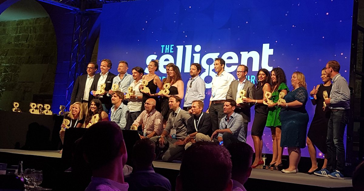 A tous les gagnants des #selligentawards 🏆Congrats!!! #ConsumerFirst17 <a href="/Selligent/">Selligent Marketing Cloud</a> #Malta