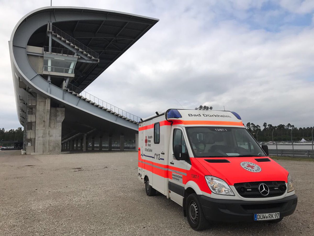 Mit einem unserer Fahrzeuge unterstützten wir die Kollegen am Hockenheimring (BaWü) bei einem Festival (16.06.-17.06.) #Matapaloz #Ehrenamt