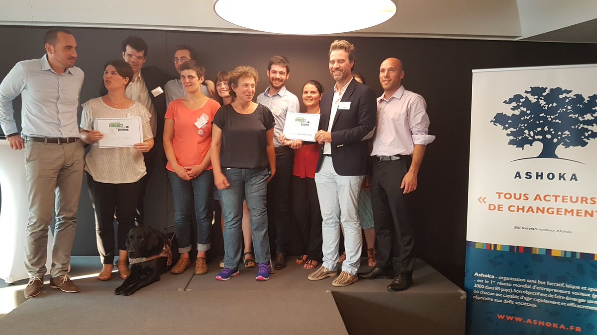 plonchampt's tweet photo. Remise des prix impact @MalakoffMederic @IsaDesprez #appidys et @DDurgence @AshokaFrance #nantes @TheBridge2017 https://t.co/6hei5Pdy74