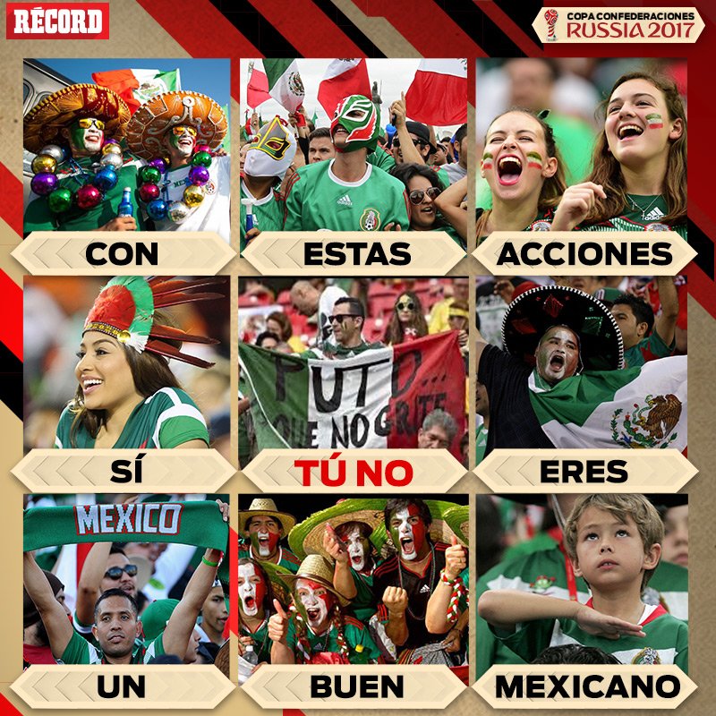 record_mexico's tweet photo. Con estas acciones, sí eres un buen mexicano 

@miseleccionmx 💚⚪️❤️ https://t.co/PkausAumHL