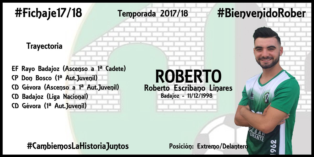 CdGevora's tweet photo. OFICIAL | Los canteranos @jesustc07 y @robertoel48 tendrán ficha con el primer equipo. ¡Enhorabuena! #CambiemosLaHistoriaJuntos https://t.co/8i7WzvaCnL