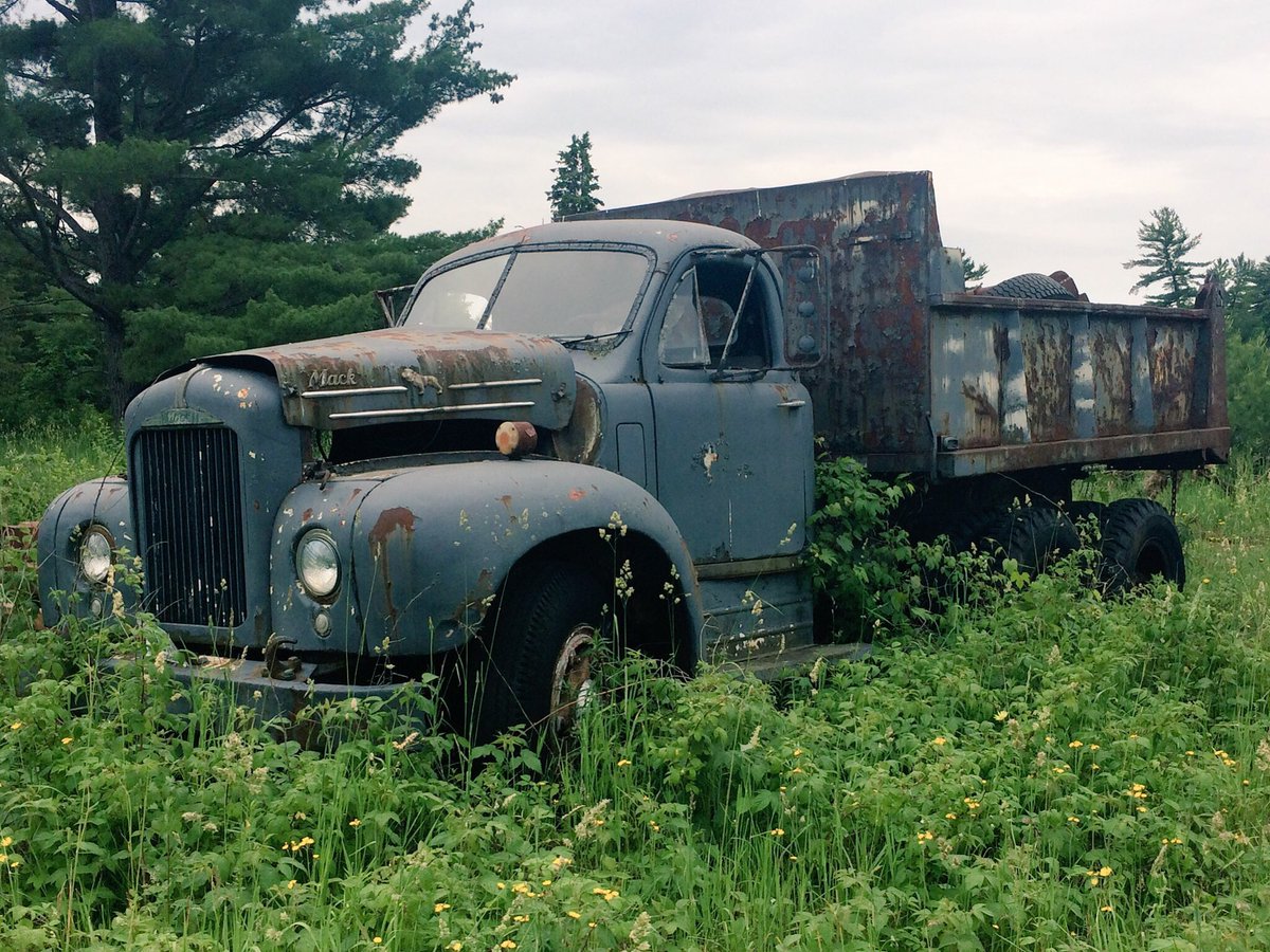 skinnybitch_ang's tweet photo. Wish I could #Rescue this like my #RescueDog but I wouldn't know where to start @WelderUpVegas #56Mack 🇨🇦 #ScrapHauler #FarmCleanUp #Beauty https://t.co/eaQGnpLVdV