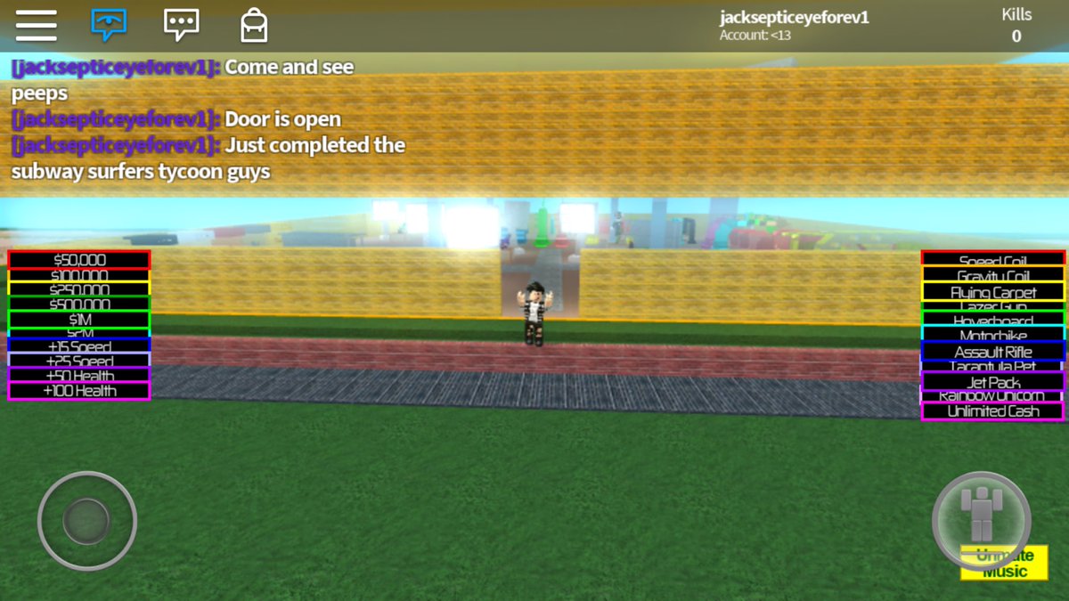 LuisOli89114979's tweet image. Just finished the the subway surfers tycoon guys lol😁#robloxrules