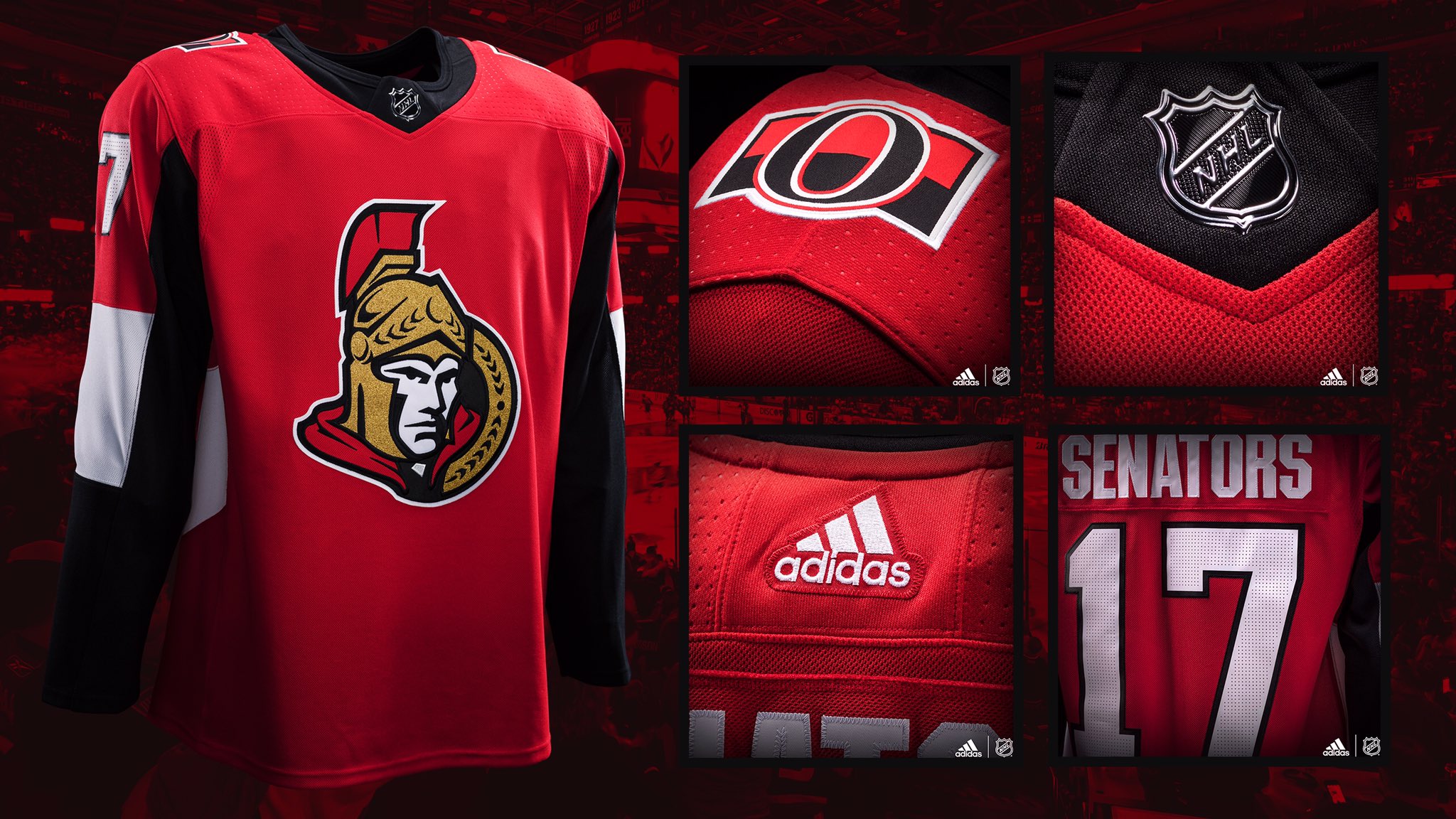 Ottawa Senators @adidashockey jerseys 
