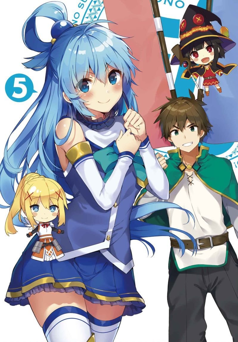 KonoSuba Spin off manga: Zoku Kono Subarashii Sekai ni Bakuen Wo! 1-4  Complete