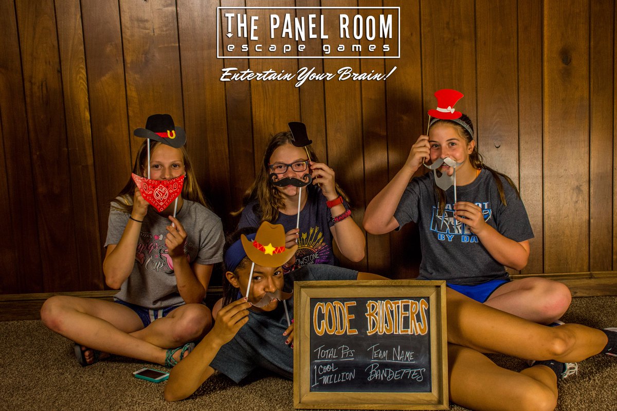 Thanks for coming out, Team 'Bandettes'! #stjosephmo #escaperoom #stjoemo #TheWildWildWest