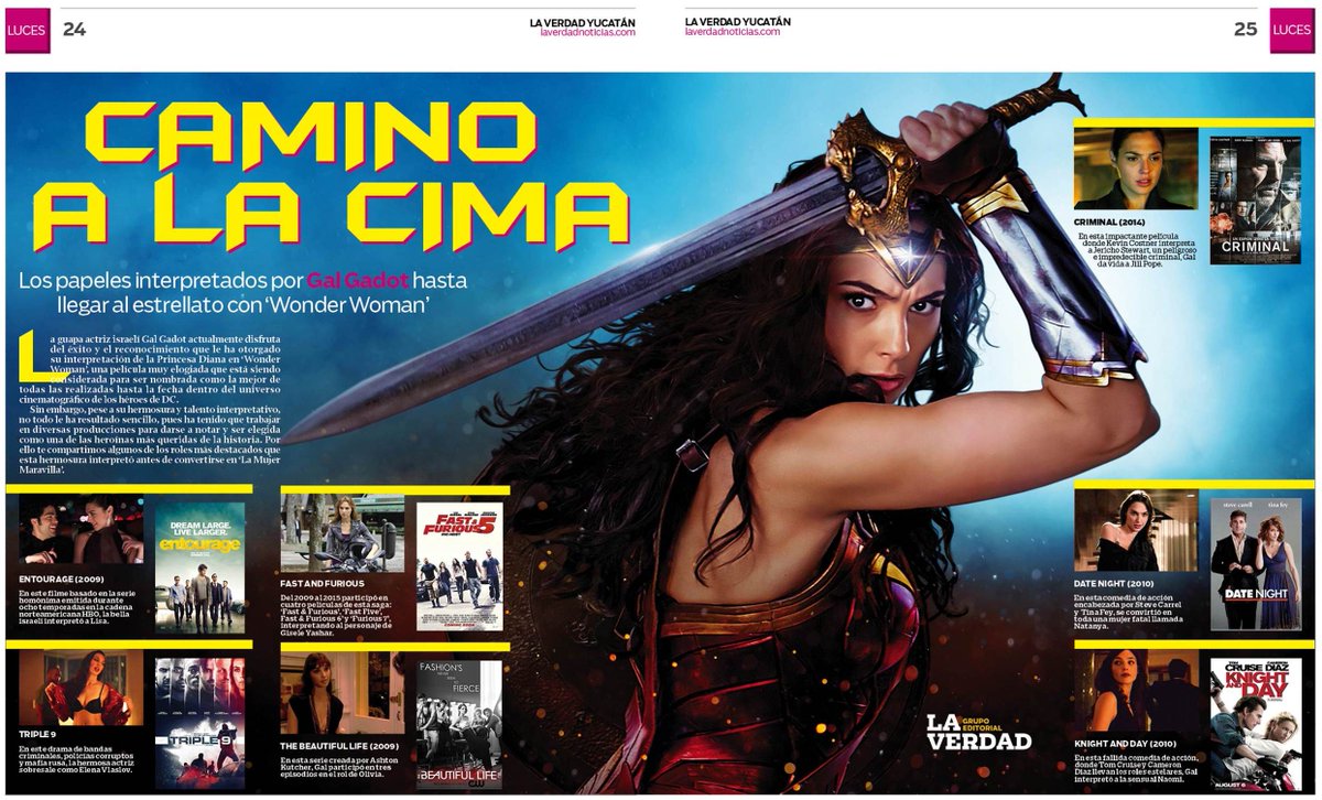 EL CAMINO DE GAL GADOT HASTA 'WONDER WOMAN' <a href="/GalGadot/">Gal Gadot</a> <a href="/WonderWomanFilm/">Wonder Woman 1984</a> <a href="/WonderWomanEsp/">Wonder Woman 1984</a> <a href="/DCComicsMovie/">DC Comics Movie</a> @LVerdadYucatan