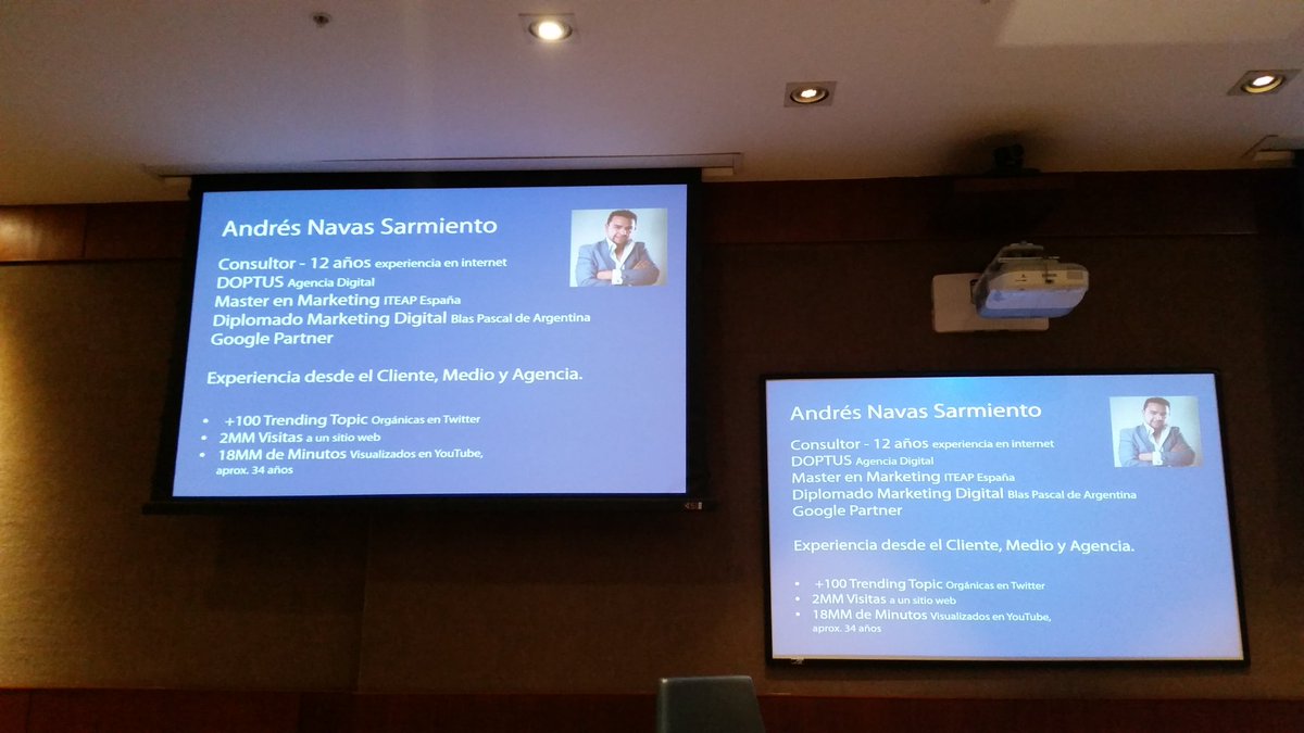 anirvana7's tweet photo. #CharlaMarketingDigital con #AndresNavas en #BancoGuayaquil @AndresNavasS https://t.co/Xq2D7EvNtF