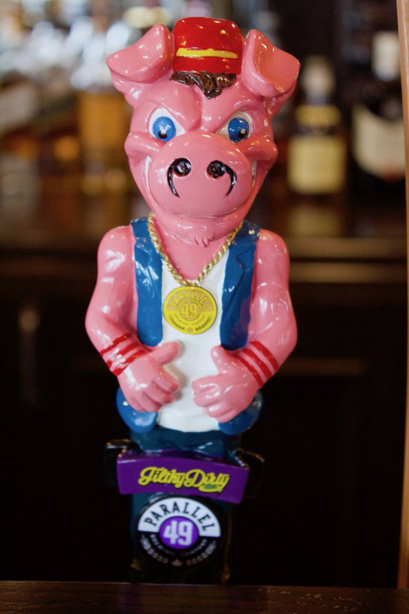 DubhLinnGateVan's tweet photo. The #FilthyDirtyIPA from @Parallel49Beer found here. Just ask for this little piggy! #bccraftbeer #drinklocal https://t.co/BMe5URcTaM
