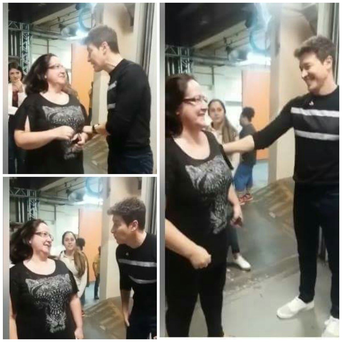 Ribeirorita's tweet photo. Qdo vc admira tanto que parece ser #sonho viver esse momento, vc e seu idolo conversando #AdmiroCadaVezMais @rodrigofaro #IdoloPerfeito https://t.co/bDJYPlhL9q