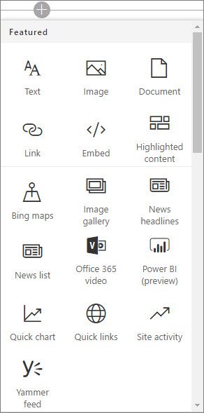 How to use web parts in modern pages in #SharePoint: support.office.com/en-us/article/…
