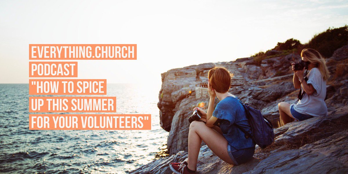 Check out the podcast, "how to spice up this summer for your volunteers ." bit.ly/2q87gjn