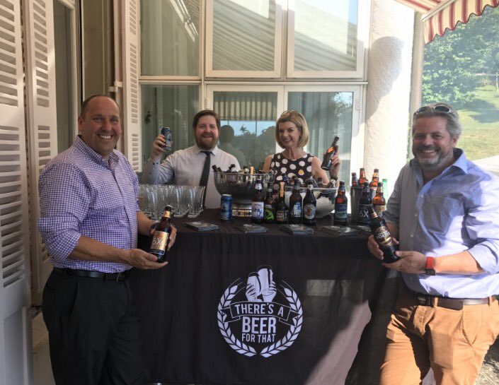 craigbaxterbeer's tweet photo. Fabulous evening @UKMissionGeneva promoting the fantastic @Wadworth beers amongst many other amazing British beers https://t.co/TSdp48gEnC