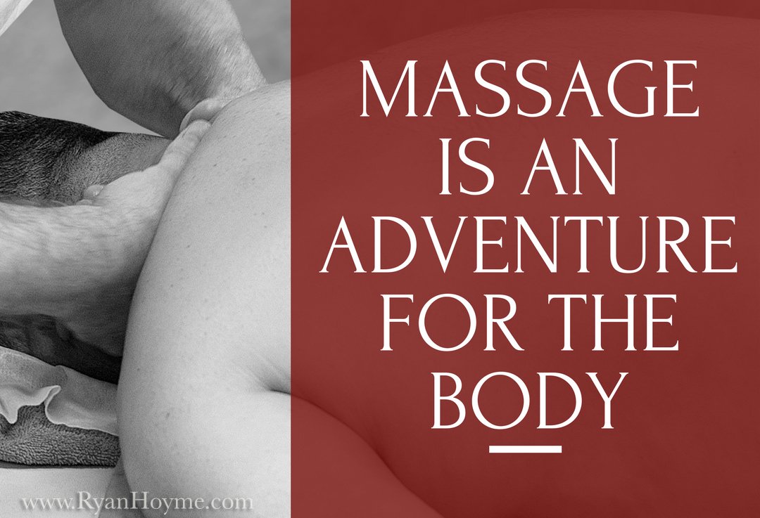 massagenerd's tweet photo. Massage is an adventure for the body. #MassageNerd #Massage https://t.co/3wHGfVVkHm