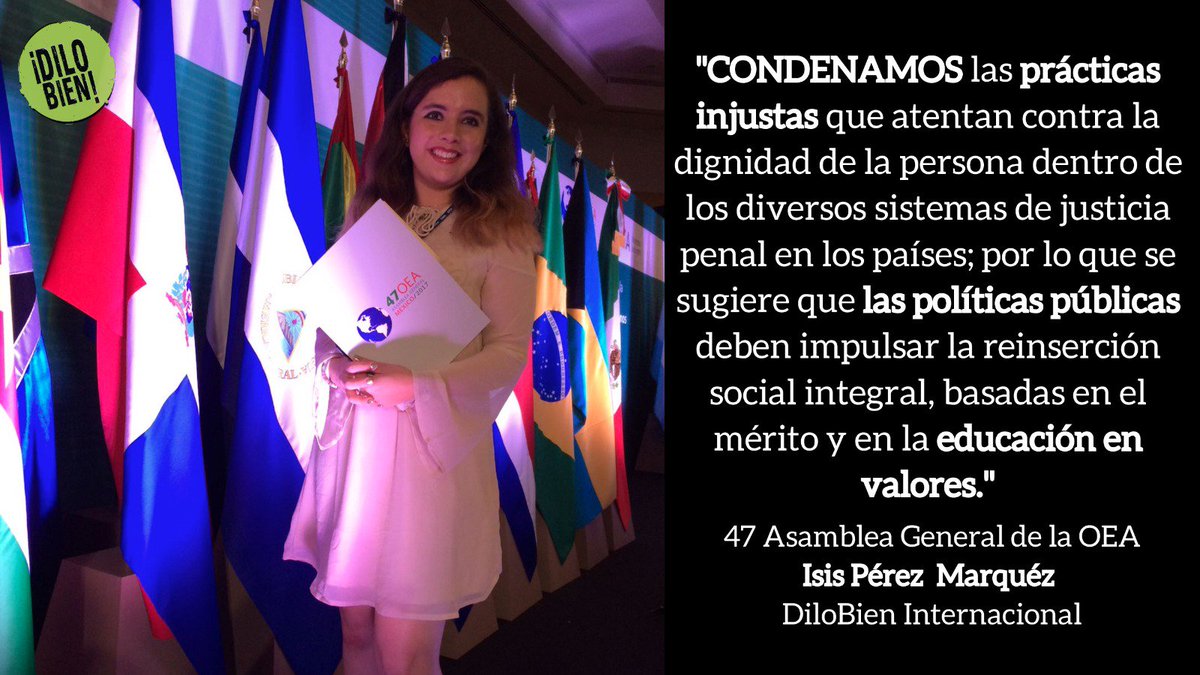 #JuventudOEA porque los jóvenes no somos espectadores, sino constructores  de un verdadero cambio hacia el bien común. #BiologiaNoIdeologia