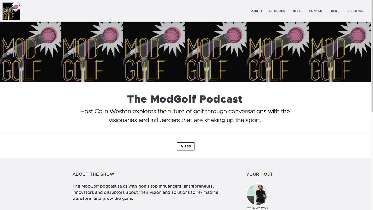 ModGolfPodcast's tweet photo. Hey #golfchat this is @ColinWeston01, host of the @ModGolfPodcast & co-creator of the @RippedLinksTour. https://t.co/ehE342b9It