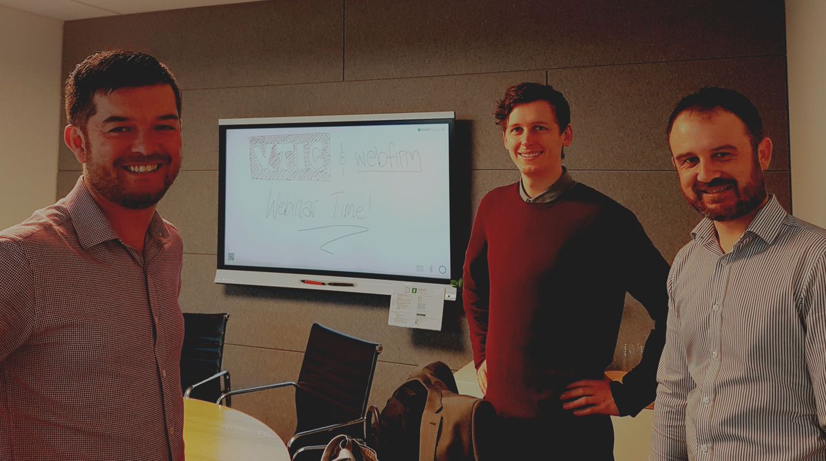 VTICnews's tweet image. It's all systems go here at VTIC HQ w/ friends Rhys &amp;amp; Andy from @Webfirm, to present our webinar: Google Analytics for the Tourism Industry