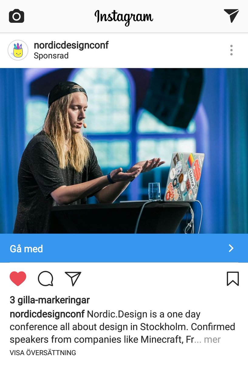 andreasrolen's tweet image. Best way to convince people to go to @nordicdesign? Show them @reimertz, designers loooove @reimertz! #suchhipster #muchdesign #manywow