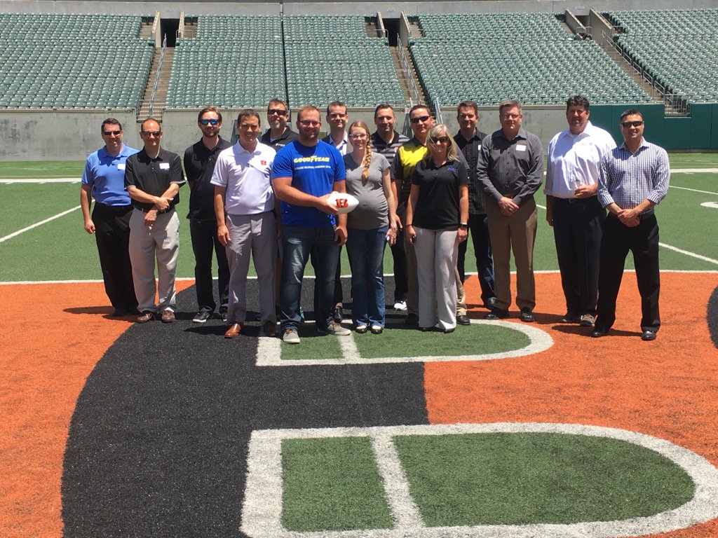 DaleHighsmith's tweet photo. Had a great time today at Extreme Networks chalk talk at Paul Brown stadium https://t.co/STudVPoNUb