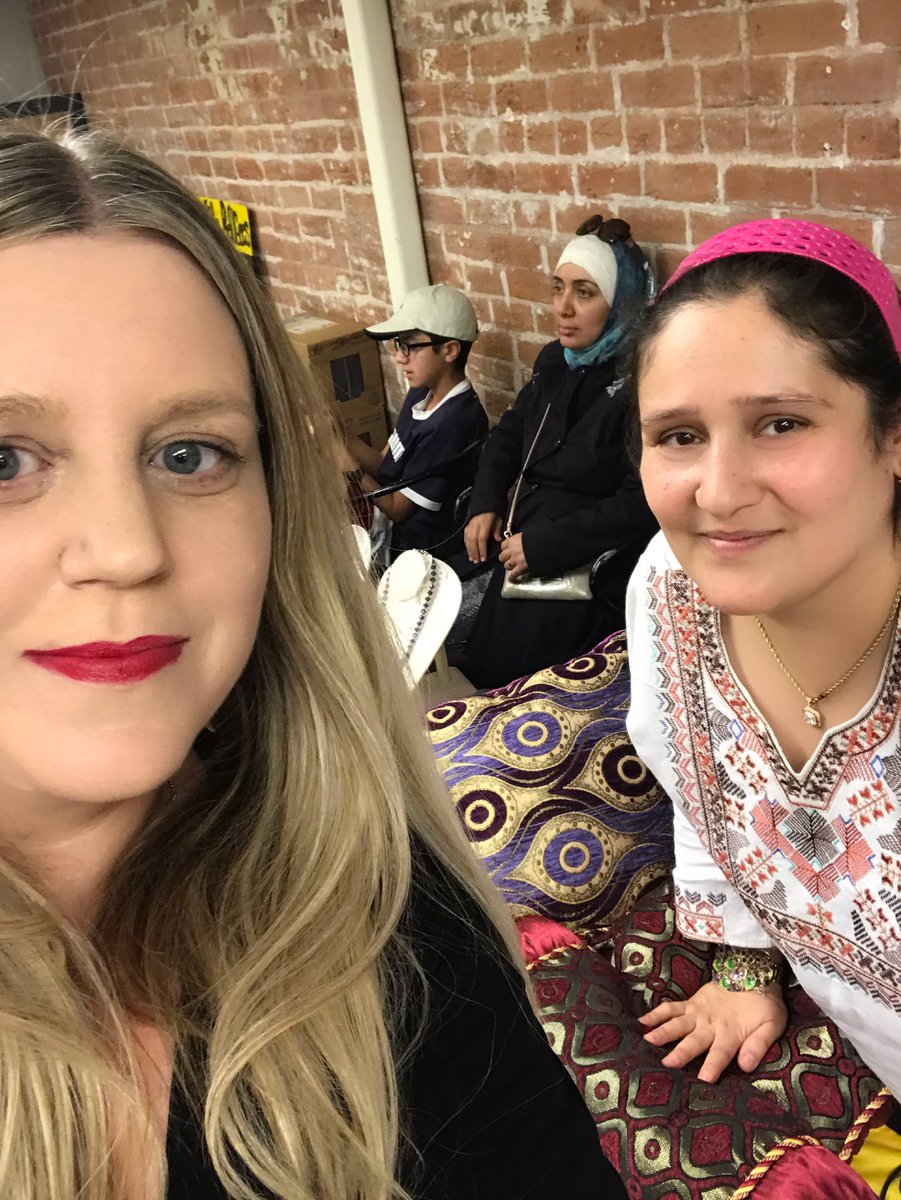 LindaRivera741's tweet photo. Happy #WorldRefugeeDay with one of the incredible #refugee #entrepreneurs I met today from Afghanistan via @theIRC. #IRCPhoenix pic.twitter https://t.co/XLD8ldcFMD