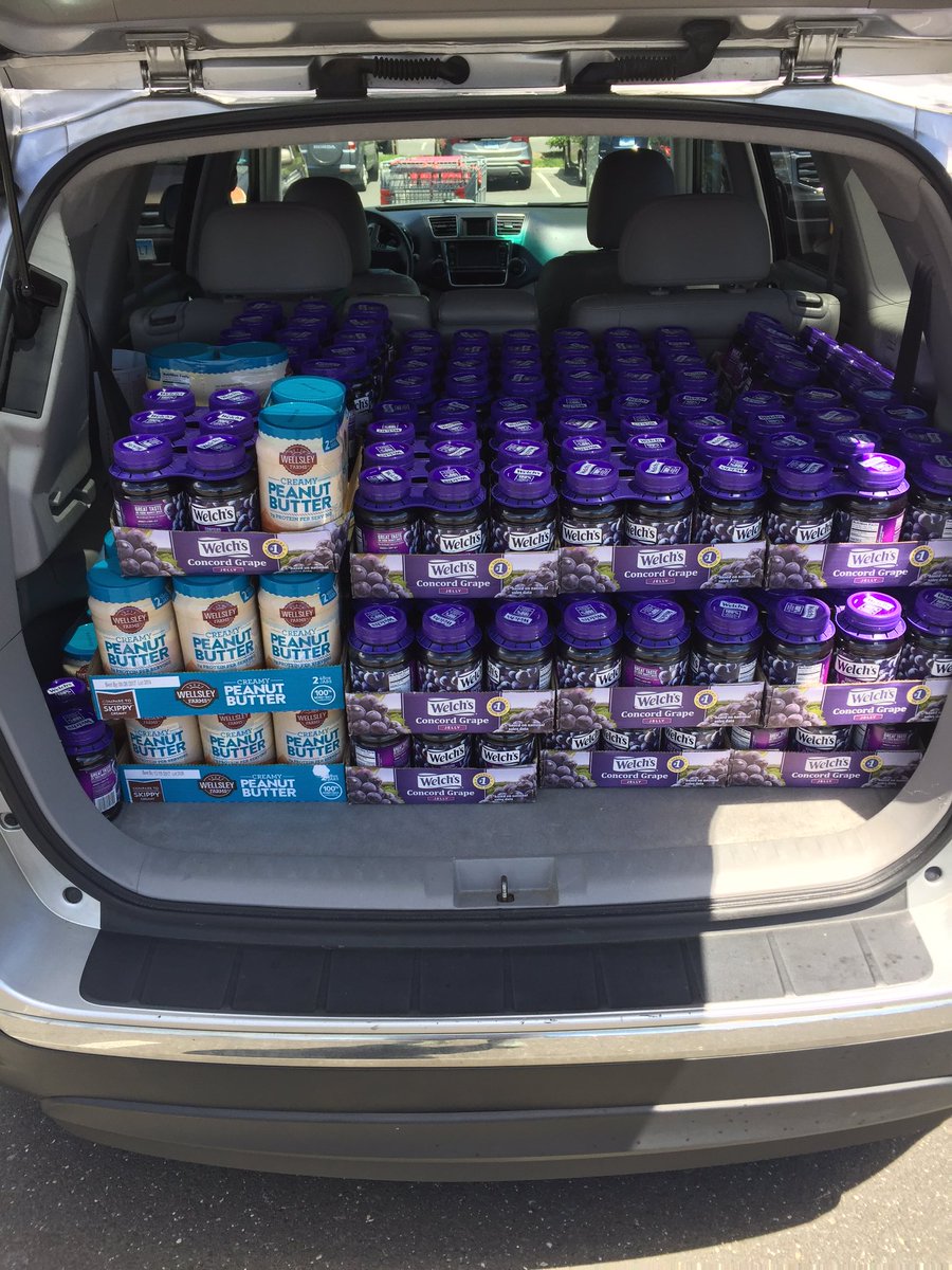 JeffBruneau's tweet photo. My @WellsFargo team and I are all packed up and ready for tomorrow. Don't be jelly!! @UnitedWayofGW @nokidhungry @GWIM2 https://t.co/3s8mvvBc3Z