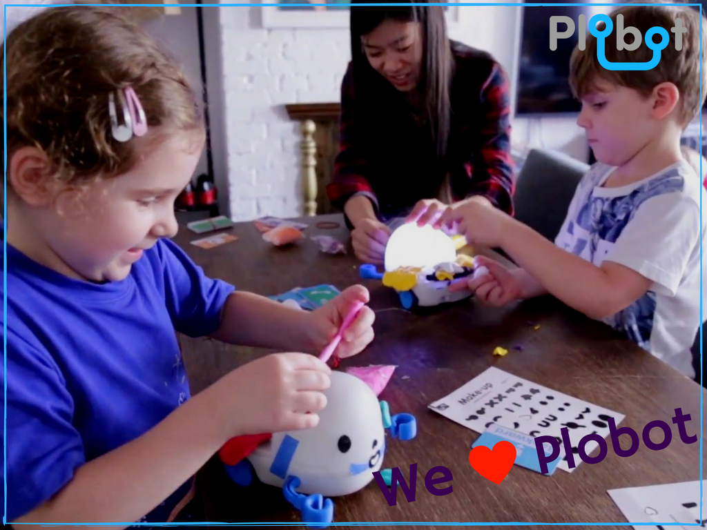 Just let them play and learn programming at the same time! -> plobot.com