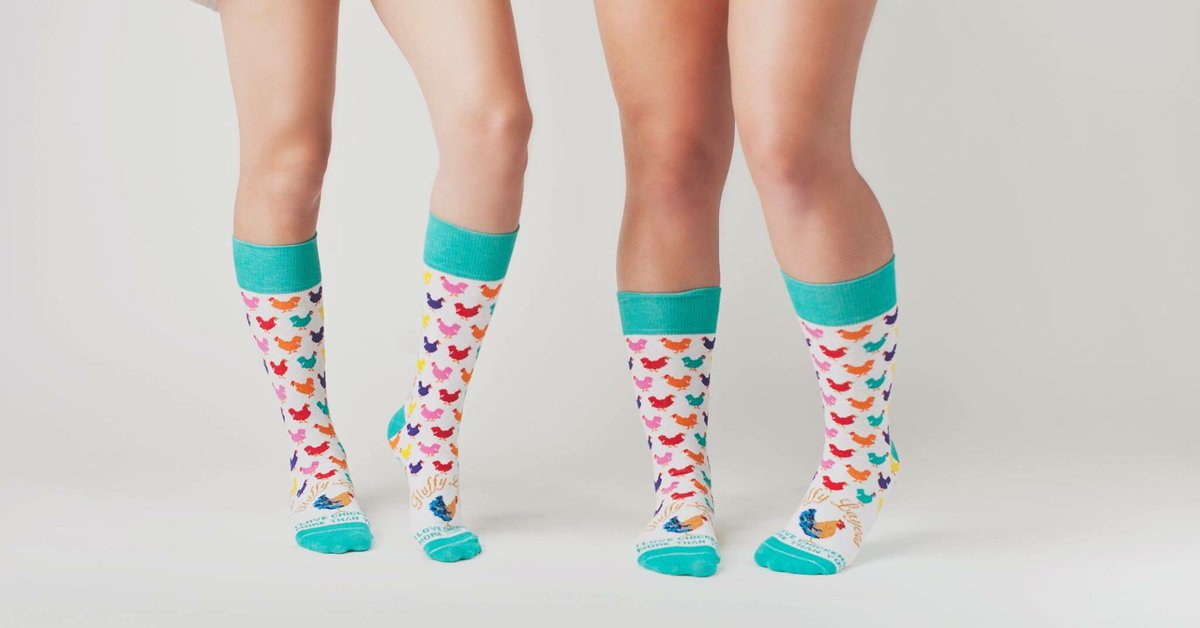 fluffylayers's tweet image. Chicken Lady Socks! 
#fluffylayers #farmgirls  #backyardchickens #crazysocks #socks #sockdesign #farmlife #countrygirls