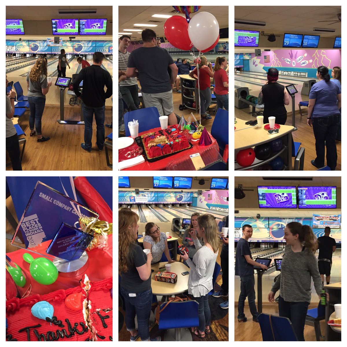 RebeccaReott's tweet photo. ...AND bowling! What a day celebrating #BPWIN17 with the fantastic @Hanapin team! #hanalife https://t.co/4LFpdhJThk