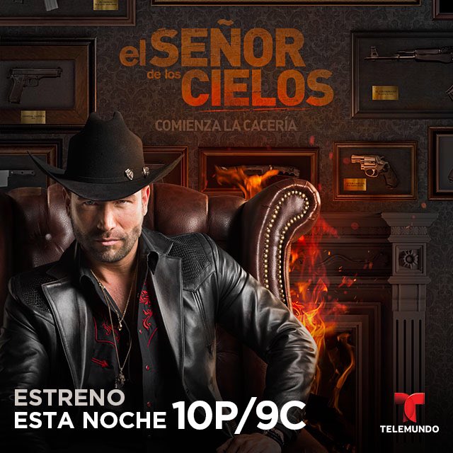 Arre!!! 🔥🔥🔥 ESTA NOCHE a las 10pm/9c es el estreno de la nueva temporada de <a href="/SrDeLosCielosTV/">Señor de los Cielos</a> 🔥🔥🔥 por <a href="/telemundo/">Telemundo</a> #ESDLC <a href="/RafaAmayaNunez/">Rafael Amaya</a>