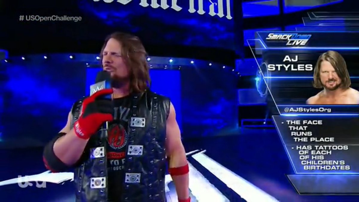 AJStylesCom_'s tweet photo. #PhenomenalOne #AJStyles #SDLive https://t.co/ozo2LsizfH