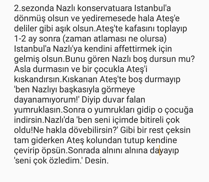 Ah güzel hayallerim benim.Şimdi fandomca amin diyin #NazAt